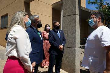 El vicepresidente del Gobierno de Canarias visita el municipio de Valsequillo/Acfi Press.